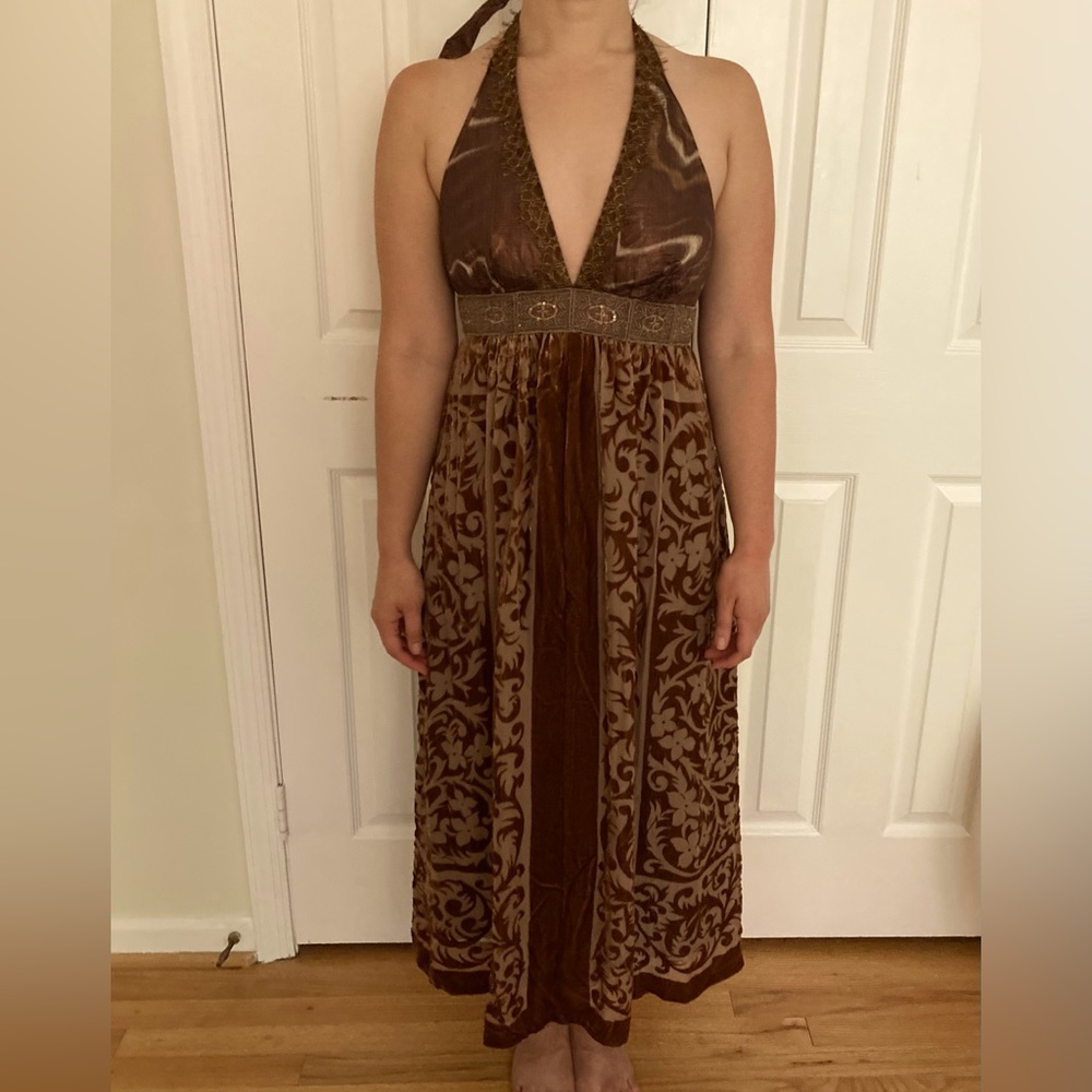 Vintage Nicole Miller halter dress